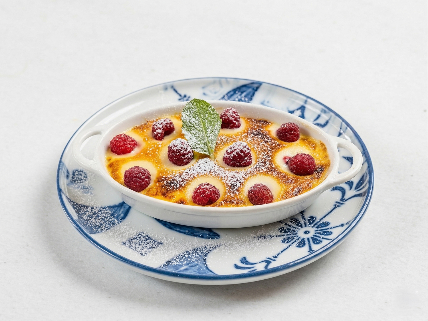 Gratin di lamponi