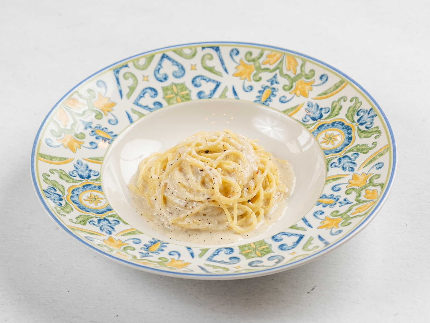 Spaghetti cacio e pepe